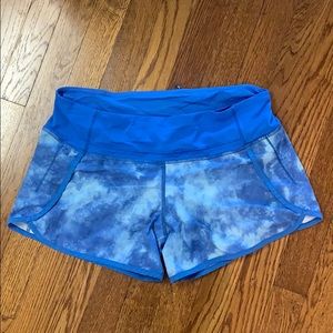 Lulu lemon shorts size 8
